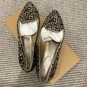 RACHEL Rachel Roy Black and Tan Loafers NEW IN BOX